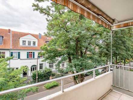 Wohnen in Bonn-Rüngsdorf: die Wohnung nahe dem Rhein mit Balkon und Garage!