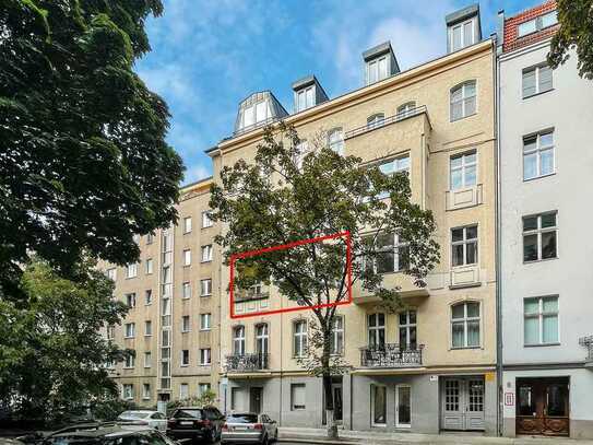 attraktive Altbauwohnung fußläufig des Ludwigkirchplatz