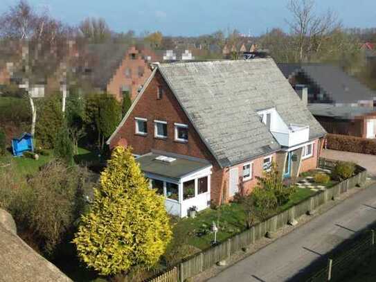 Wohnen am Eiderdeich Mehr ist Meer - Einfamilienhaus mit Ferienwohnung direkt am Naturschutzgebiet