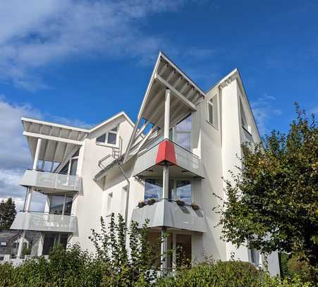 Interessante Maisonette-Whg 2ZKBB in gepflegter Wohnanlage mit Blick und Gartennutzung