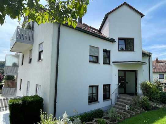 Vierzimmerwohnung mit tollem Ausblick in Diedorf - interessant für Paare und Familien