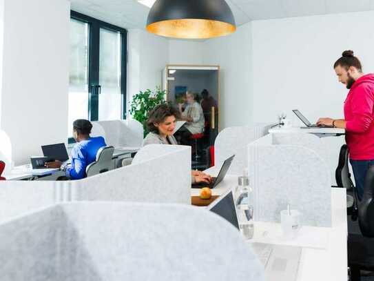 Home Office-Alternative: Einfach Schreibtisch 24/7 in perfekter, sicherer Arbeitsumgebung mieten!