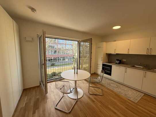 Neubau 1-Zimmer-Wohnung Nähe Uniklinik, voll möbliert!