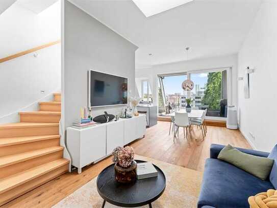 EXKLUSIVES DESIGNER-DACH mit ROOF-TOP-TERRASSE mit 360 ° Weitblick über Berlin