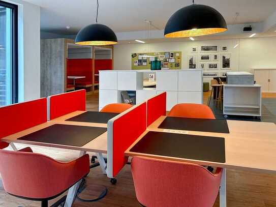 Coworking-Bereich in Regus City Nord