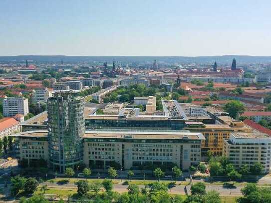 Beste Sichtbarkeit und Anbindung |Ca. 1.090 m² im World Trade Center zur Miete