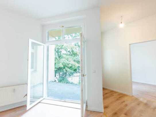 Frisch renovierte 2-Zimmer-Wohnung mit Balkon in Berlin-Wilhelmsruh – 50 m² in Toplage!