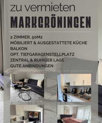 Geschmackvolle 2-Zimmer-Wohnung mit gehobener Innenausstattung mit Einbauküche in Markgröningen