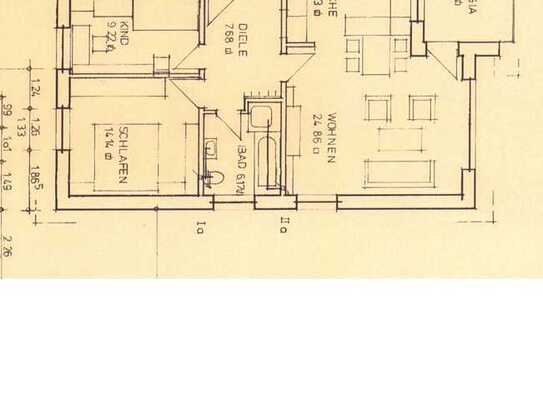 Gepflegte 3-Zimmer-Wohnung mit Terrasse in Langenberg