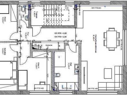 Exklusive KfW 40 PLUS 4,5-Zimmer-Wohnung mit Balkon und Einbauküche in Singen (Hohentwiel)