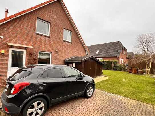 Vermietete Doppelhaushälfte mit eigener Terrasse in Westausrichtung