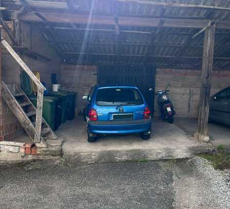 Carport für einen PKW zu Vermieten.