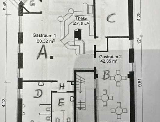 Gaststätte in Bochum Gerthe zu vermieten