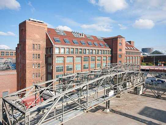 Zwei Büros im historischen Gewerbehof in Berlin-Mitte, Glasfasernetz vor Ort