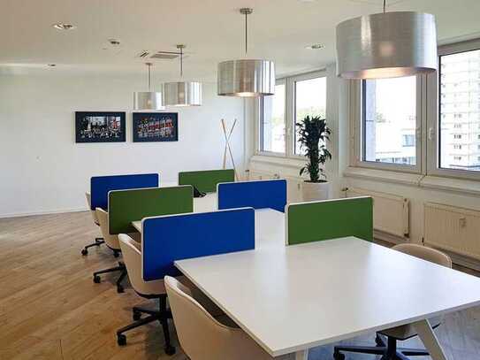 Coworking-Bereich in Regus Grugaplatz