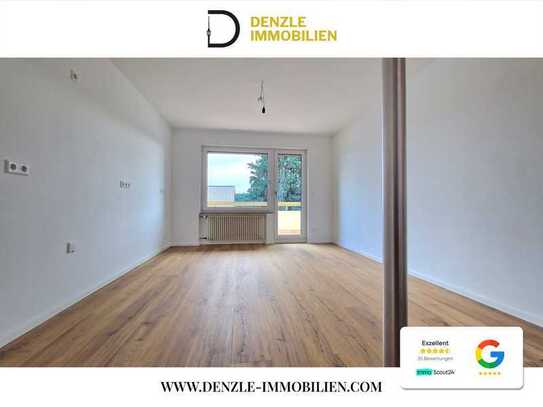 Erstbezug nach umfangreicher Renovierung: Helle DG Maisonette-Whg. mit Balkon & Garage
