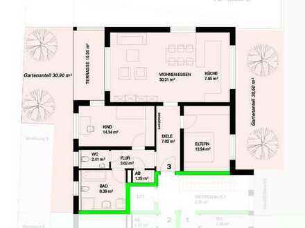 Bernhardstraße, Höllstein - 3 Zi. Wohnung 3: Erdgeschoss