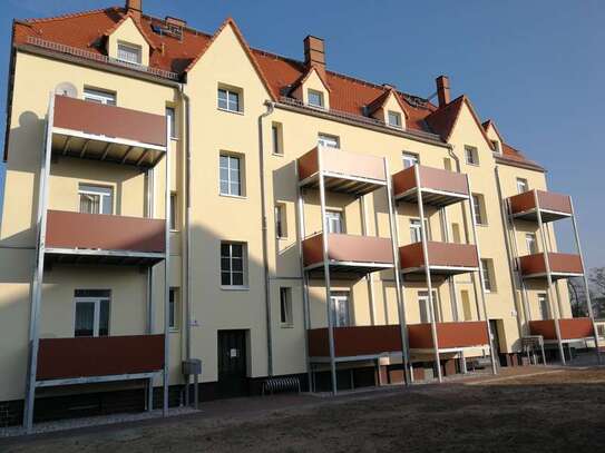 Ansprechende 2-Zimmer-Wohnung mit Balkon in Delitzsch