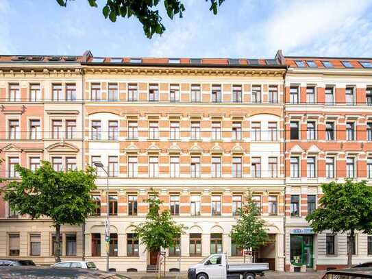 Direkt am Clara-Zetkin-Park: 2-Zimmer Wohnung mit Balkon zum Innenhof