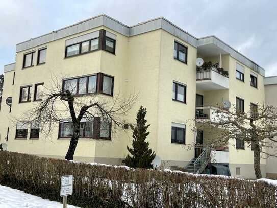 Modernisierte 3,5-Zimmer-Wohnung mit Balkon und Einbauküche in Sigmaringen