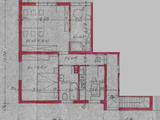 Attraktive 3-Zimmer-Wohnung mit Balkon in Eicherloh