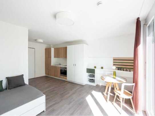 Fully Furnished 1 zimmer apartment im I-Live urban living, Heilbronn