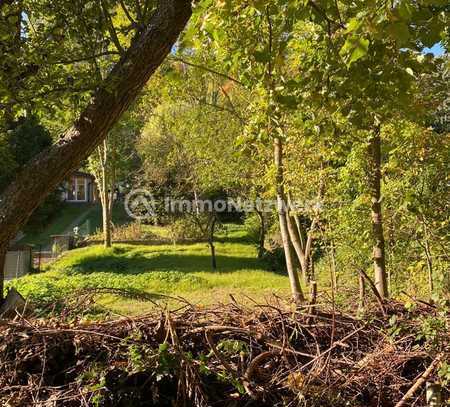 Schöner Bauplatz (Baulücke) und eine großzügige Fläche Gartenland 2.824m² in der Natur. 2 Flurstücke