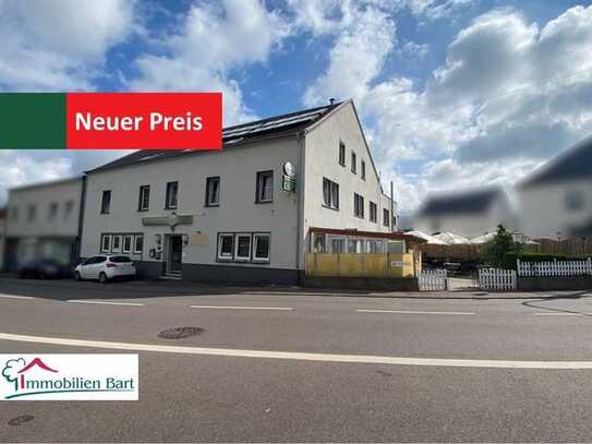 HOTEL-RESTAURANT MIT GEWERBEFLÄCHE IN MERZIG-SCHWEMLINGEN