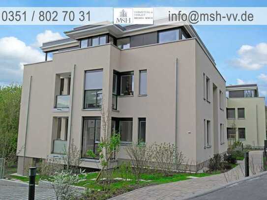 Neubau - Exklusive 3-Zimmer-Wohnung am Wachwitzer Weinberg - 2 Balkone