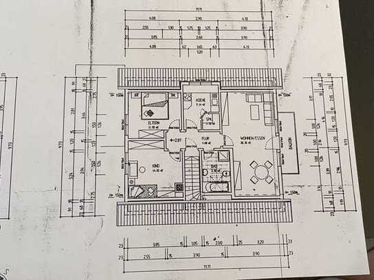 Freundliche 3-Zimmer-Dachgeschosswohnung mit Einbauküche in Bad Arolsen