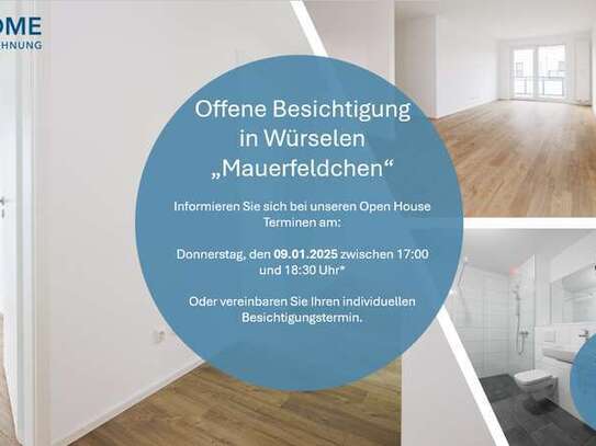 2-Zimmer Penthouse Wohnung mit Einbauküche