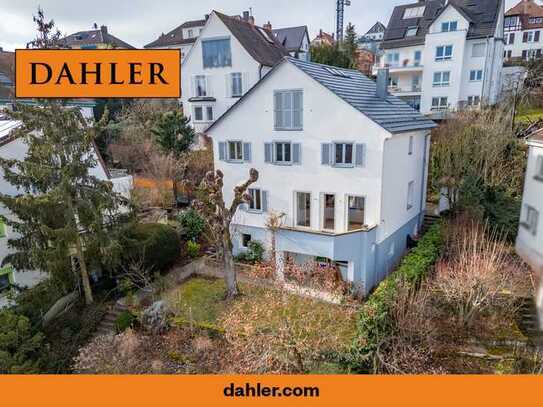 Stilvolle Fachwerkvilla mit traumhafter Aussicht und moderner Ausstattung in Bestlage von Stuttgart