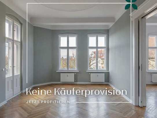 Luxuriöse 8-Zimmer-Altbauwohnung mit 3 Balkonen, Stuck & Eleganz im Herzen von Lichterfelde!