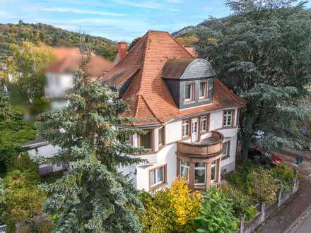 Altstadtvilla mit Zahnarztpraxis in begehrter Wohnlage von Weinheim
