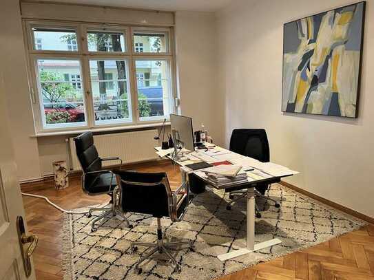 Büroräume Wilmersdorf - 110 qm - 3,5 Zimmer - Altbau - EG - Ideal geschnitten