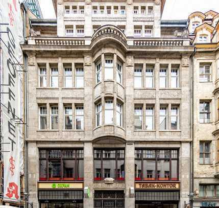 Geschmackvolle, sanierte 3-Raum-Wohnung mit gehobener Innenausstattung mit Balkon in Leipzig