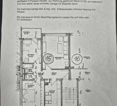 Stilvolle, modernisierte 3-Raum-Wohnung mit EBK in Aachen