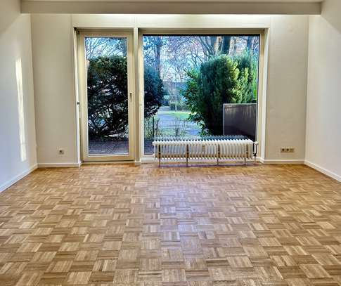 Frisch renovierte 1-Zimmer-Wohnung mit Terrasse / Feldrandlage in Niederhöchstadt