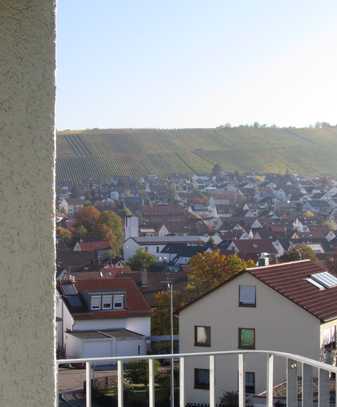 Helle vier Zimmer Penthouse Wohnung mit grosser Terrasse in Beutelsbach