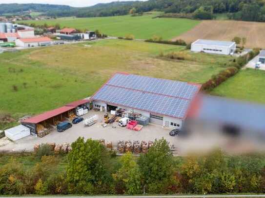 ***Gewerbeobjekt mit Lagerhalle + Carport-Halle***