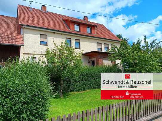 Großzügiges Bauernhaus mit Stall und Scheune in Schlitz-Willofs