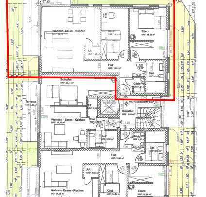 Erstbezug! Exklusiver Neubau, 3-Zimmer-Wohnung im Erdgeschoss mit Terrasse und Grünfläche