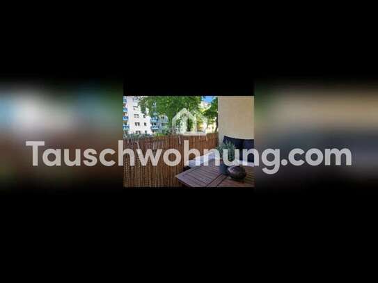 Tauschwohnung: Schöne 2 Zimmer Wohnung mit Balkon in Mitte gegen 3 Zimmer