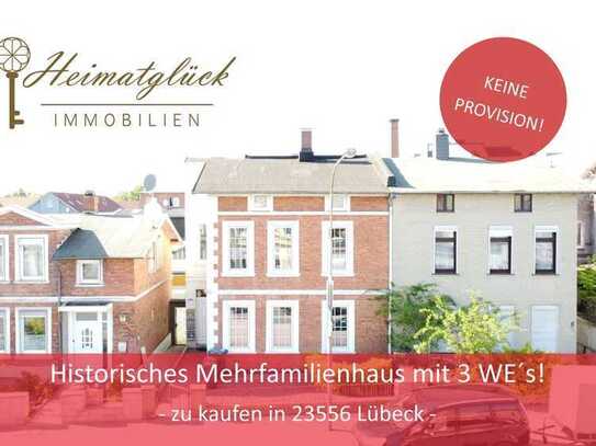 Historisches Mehrfamilienhaus mit 3 Einheiten! Zu kaufen in St. Lorenz Nord, Lübeck -