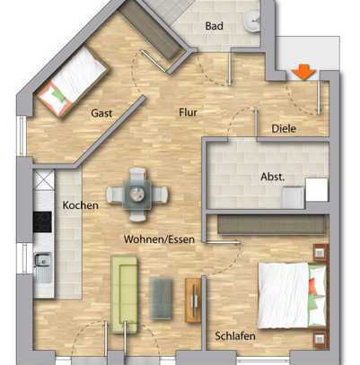 Seniorenwohnung im exlusiven Neubau