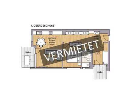 3 Zimmer-Wohnung mit Süd/West-Ausrichtung (Wohnungstyp 6)