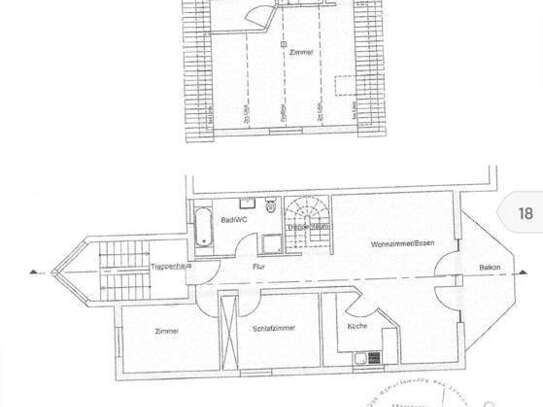 Geschmackvolle, modernisierte 4-Raum-Maisonette-Wohnung mit geh. Innenausstattung mit EBK in Maintal