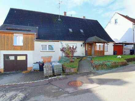 Nehmen Sie es selbst in die Hand! Ein- bis Zweifamilienhaus mit Sanierungsbedarf in Aufhausen