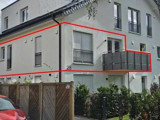 Neubau, 82,5 m² mit Balkon