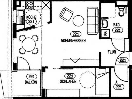 Schöne Seniorenwohnung